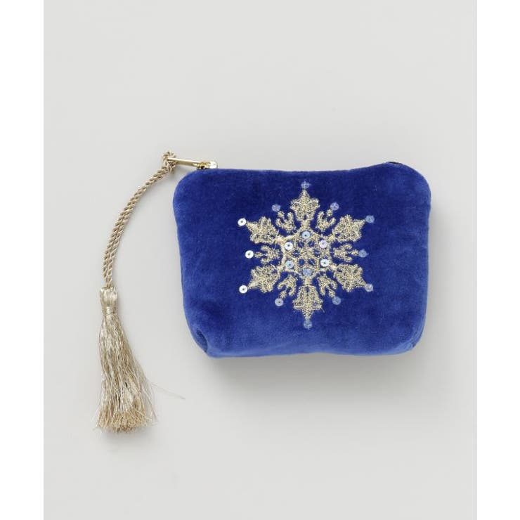 ブルー | 【欧州航路】スノーヴェルポーチ | アミナコレクション 