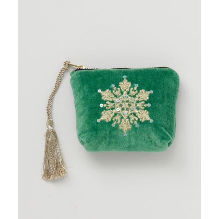 グリーン | 【欧州航路】スノーヴェルポーチ | アミナコレクション 