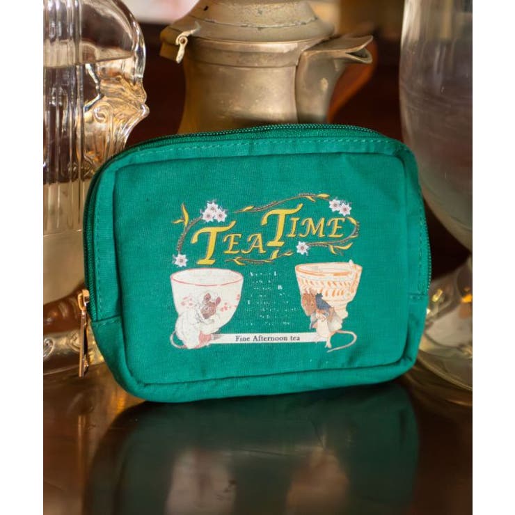 【欧州航路】【オーガニックコットン】アフターヌーンポーチ | アミナコレクション  | 詳細画像10 