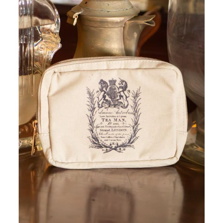 【欧州航路】【オーガニックコットン】アフターヌーンポーチ | アミナコレクション  | 詳細画像12 