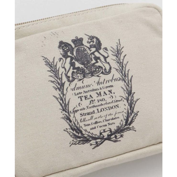 【欧州航路】【オーガニックコットン】アフターヌーンポーチ | アミナコレクション  | 詳細画像4 