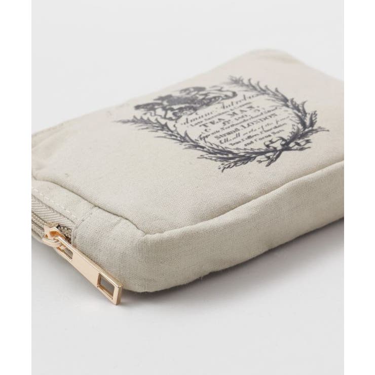 【欧州航路】【オーガニックコットン】アフターヌーンポーチ | アミナコレクション  | 詳細画像5 