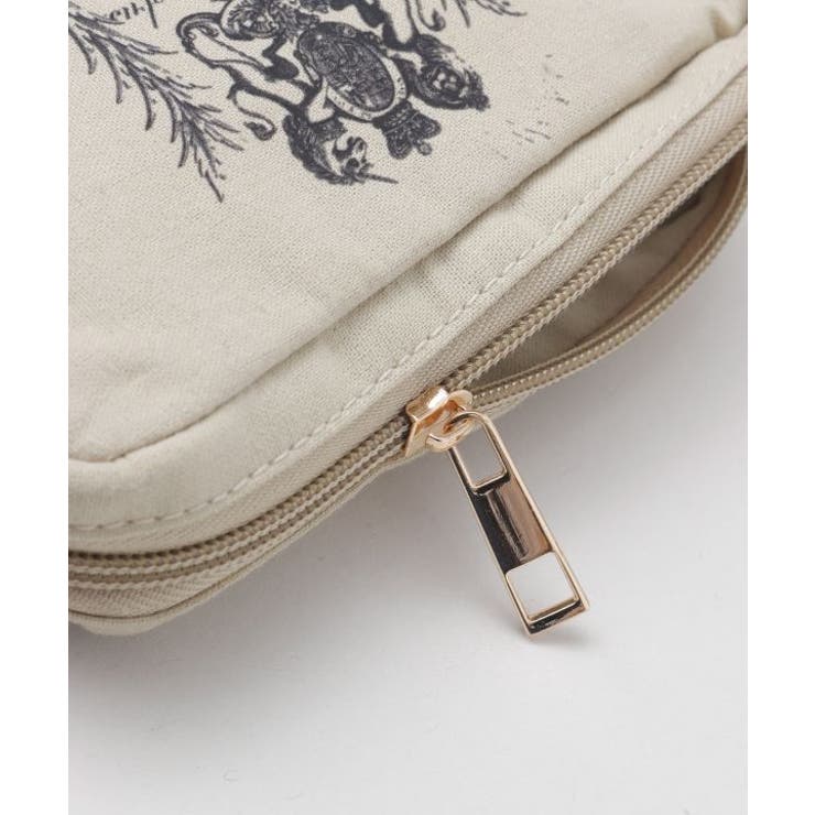 【欧州航路】【オーガニックコットン】アフターヌーンポーチ | アミナコレクション  | 詳細画像6 