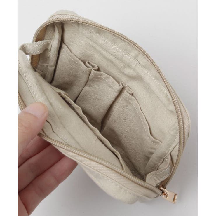 【欧州航路】【オーガニックコットン】アフターヌーンポーチ | アミナコレクション  | 詳細画像9 