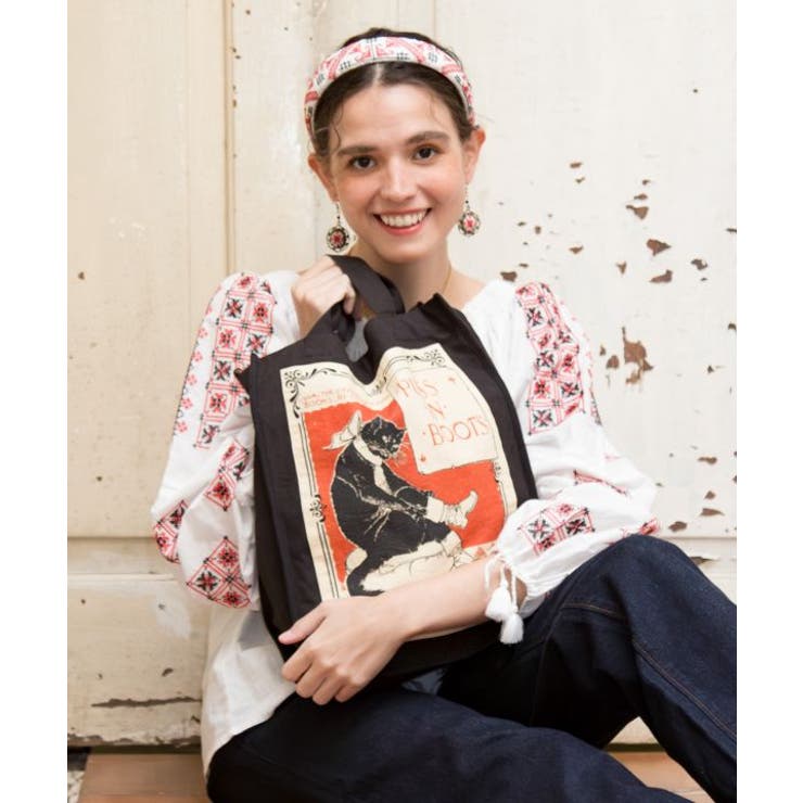 【欧州航路】【オーガニックコットン】フェアリーショルダーバッグ | アミナコレクション  | 詳細画像3 