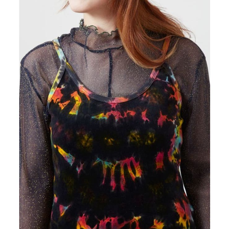 【チャイハネ】ベロアタイダイキャミソール | アミナコレクション  | 詳細画像6 