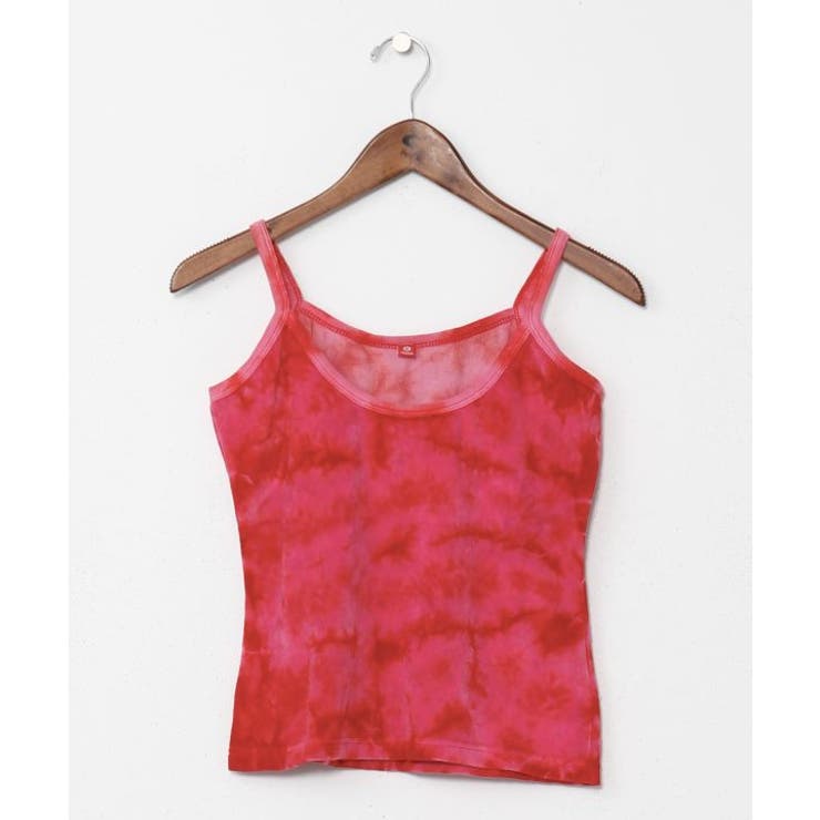 ピンク | 【チャイハネ】ベロアタイダイキャミソール | アミナコレクション 