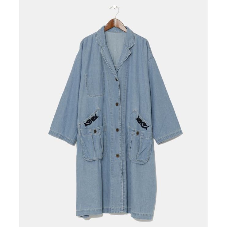 【チャイハネ】カシュデニムシャツワンピース | アミナコレクション  | 詳細画像10 