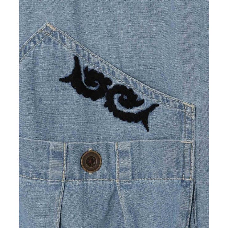 【チャイハネ】カシュデニムシャツワンピース | アミナコレクション  | 詳細画像11 