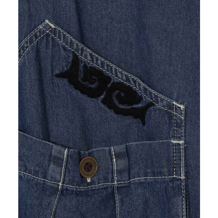 【チャイハネ】カシュデニムシャツワンピース | アミナコレクション  | 詳細画像14 