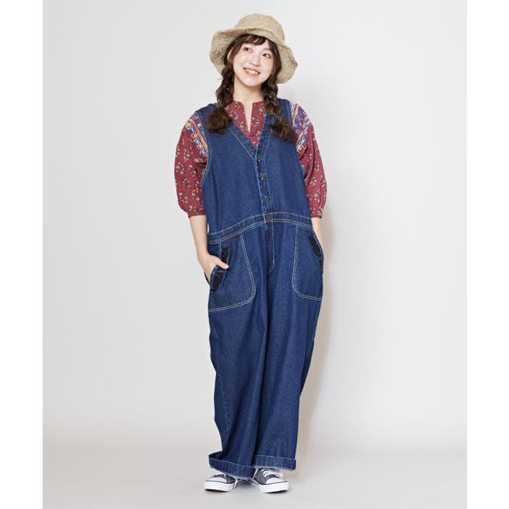 【チャイハネ】カシュデニムサロペット | アミナコレクション  | 詳細画像2 