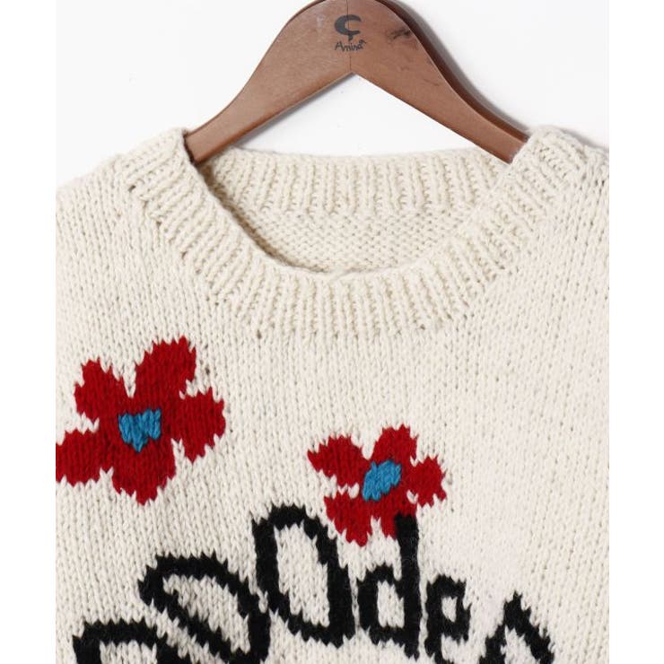 【チャイハネ】メルデフ手編みニットプルオーバー | アミナコレクション  | 詳細画像5 