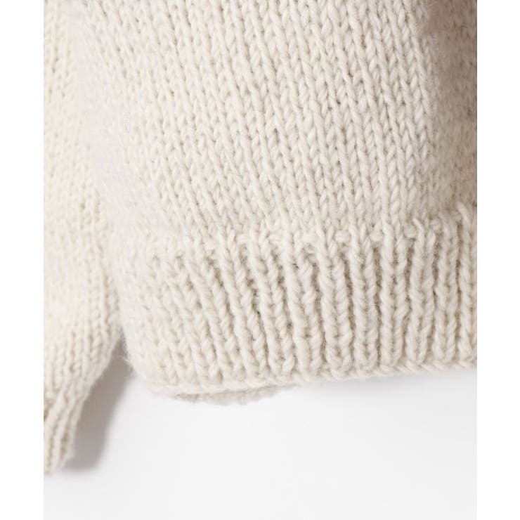 【チャイハネ】メルデフ手編みニットプルオーバー | アミナコレクション  | 詳細画像8 