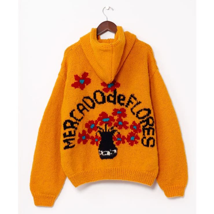 【チャイハネ】メルデフ手編みニットメンズジャケット | アミナコレクション | 詳細画像5 