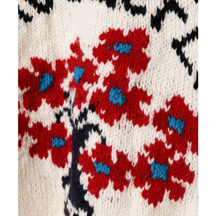 【チャイハネ】メルデフ手編みニットメンズジャケット | アミナコレクション | 詳細画像6 