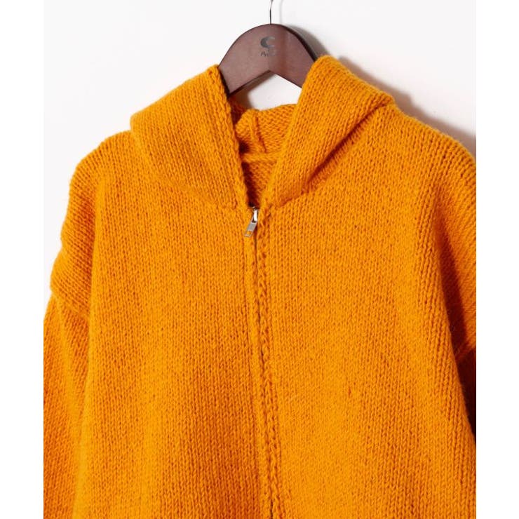 【チャイハネ】メルデフ手編みニットメンズジャケット | アミナコレクション | 詳細画像8 