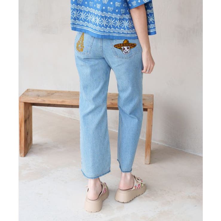 【チャイハネ】レンテナデニムパンツ | アミナコレクション  | 詳細画像4 