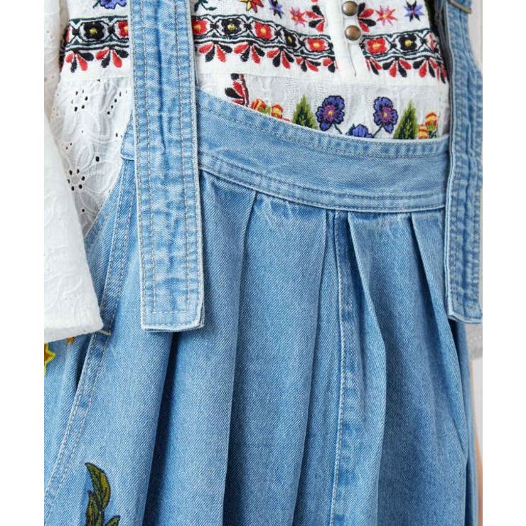 【チャイハネ】レンテナデニムサロペット | アミナコレクション  | 詳細画像10 