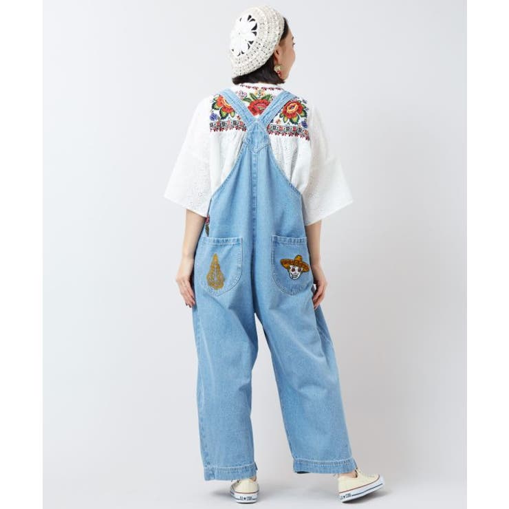 【チャイハネ】レンテナデニムサロペット | アミナコレクション  | 詳細画像6 