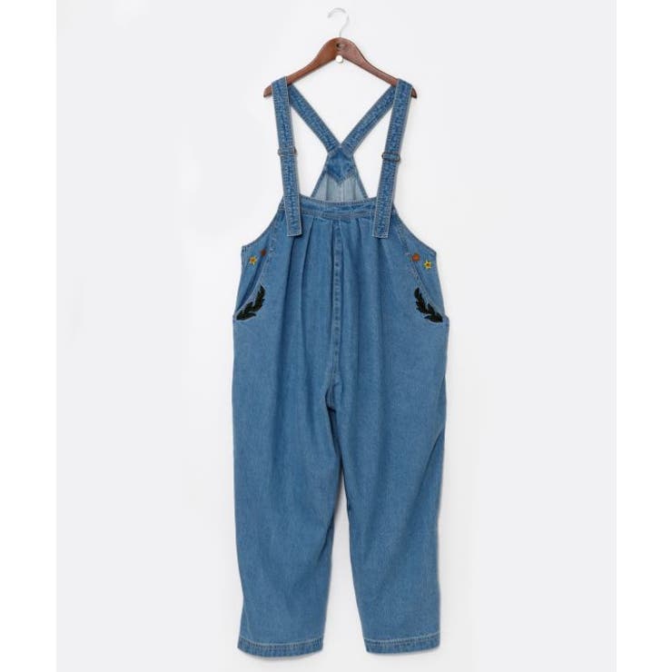 ブルー | 【チャイハネ】レンテナデニムサロペット | アミナコレクション 