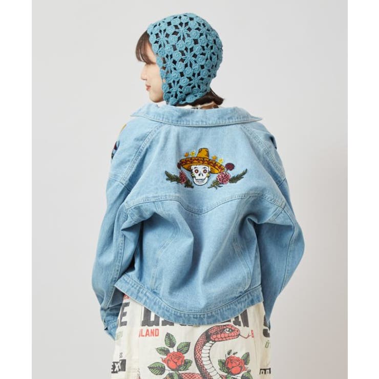 【チャイハネ】レンテナデニムジャケット | アミナコレクション  | 詳細画像4 