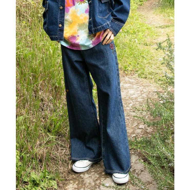 ネイビー | 【チャイハネ】レンテナメンズデニムパンツ | アミナコレクション 