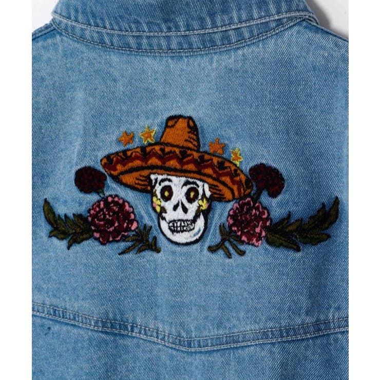 【チャイハネ】レンテナメンズデニムジャケット | アミナコレクション  | 詳細画像12 