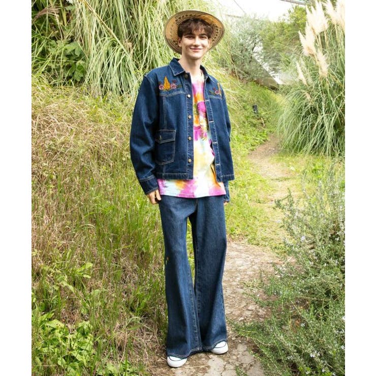 【チャイハネ】レンテナメンズデニムジャケット | アミナコレクション  | 詳細画像2 