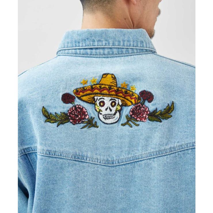 【チャイハネ】レンテナメンズデニムジャケット | アミナコレクション  | 詳細画像8 