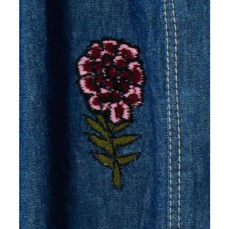 【チャイハネ】デニム刺繍メンズパンツ | アミナコレクション  | 詳細画像3 