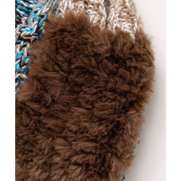 【チャイハネ】パチシェ耳付きニットキャップ | アミナコレクション  | 詳細画像3 