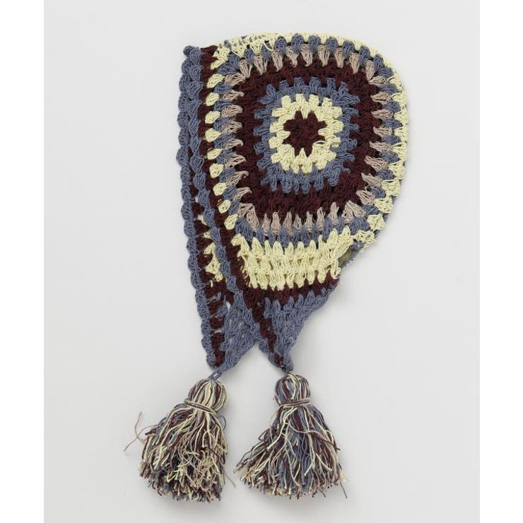 【チャイハネ】シュマル手編み耳付きキャップ | アミナコレクション  | 詳細画像1 