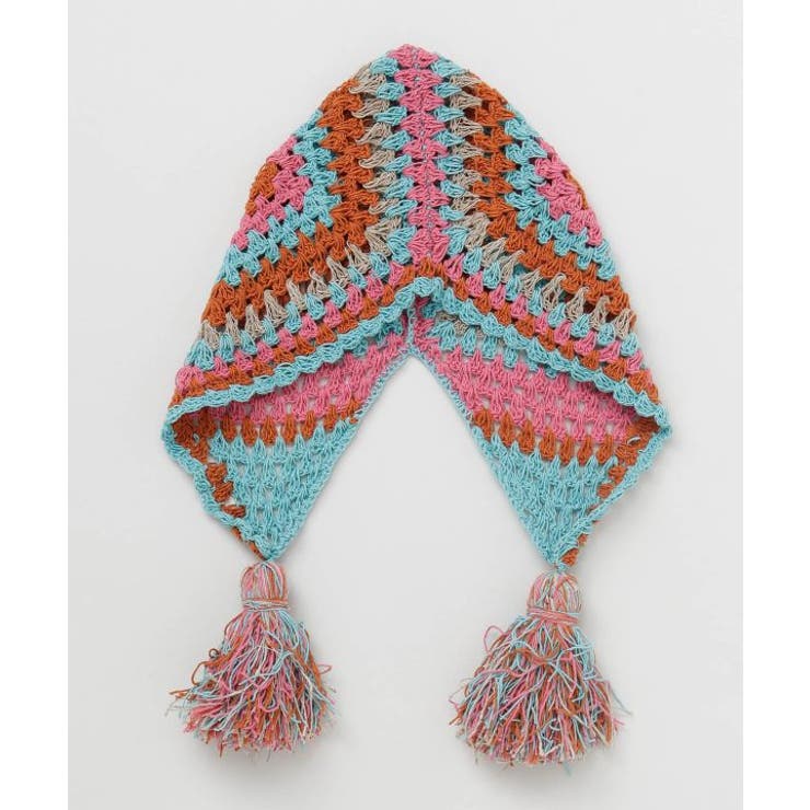 【チャイハネ】シュマル手編み耳付きキャップ | アミナコレクション  | 詳細画像8 