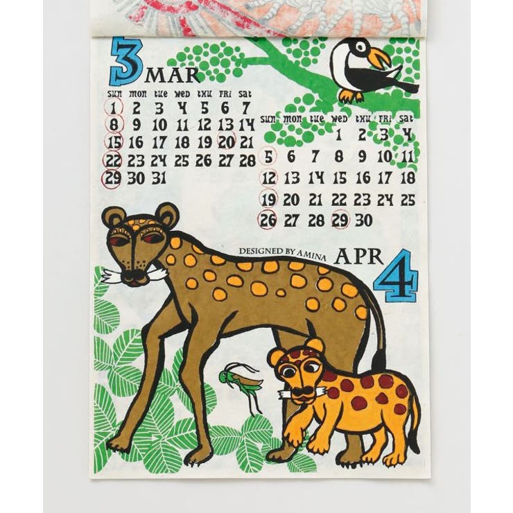 【チャイハネ】【2026年カレンダー】TINGA TINGA | アミナコレクション  | 詳細画像4 