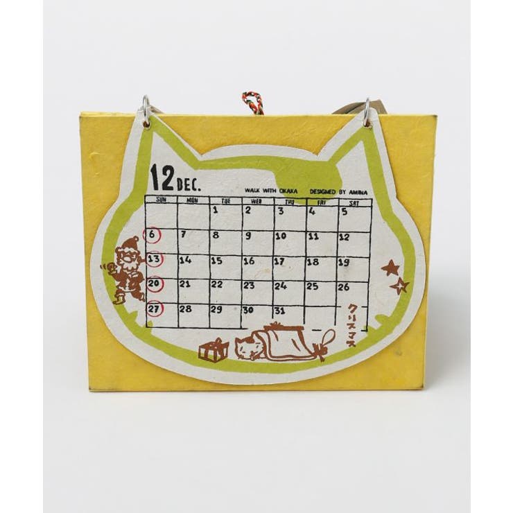 【チャイハネ】【2026年カレンダー】Walk With Okaka 卓上 | アミナコレクション  | 詳細画像15 