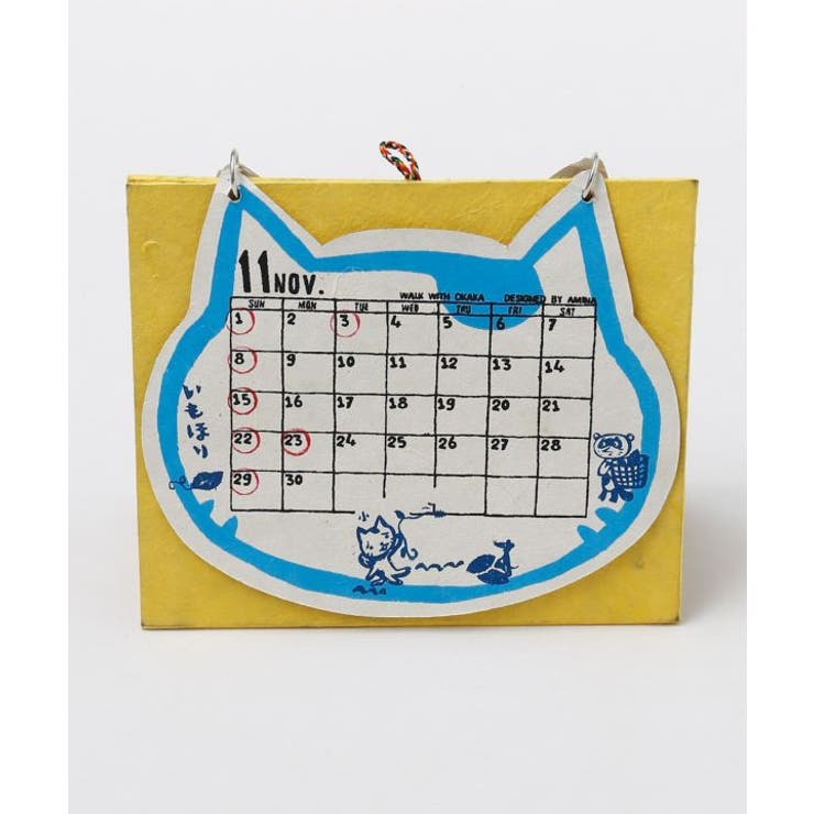 【チャイハネ】【2026年カレンダー】Walk With Okaka 卓上 | アミナコレクション  | 詳細画像4 