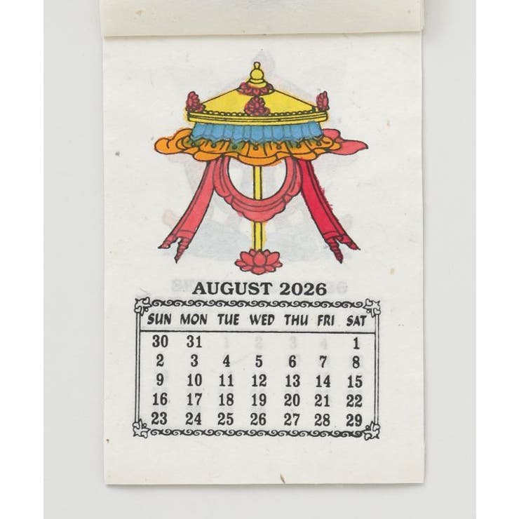 【チャイハネ】【2026年カレンダー】SYMBOL ミニ | アミナコレクション  | 詳細画像10 