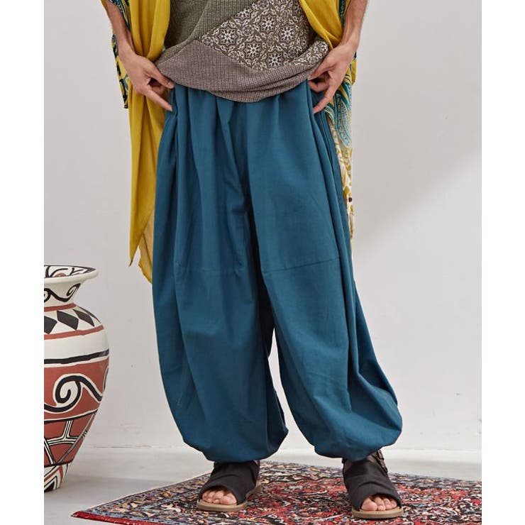 ブルー | 【チャイハネ】ベネパニメンズパンツ | アミナコレクション