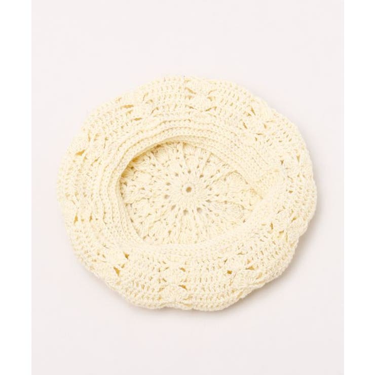 【チャイハネ】フリラニットベレー帽 | アミナコレクション  | 詳細画像5 