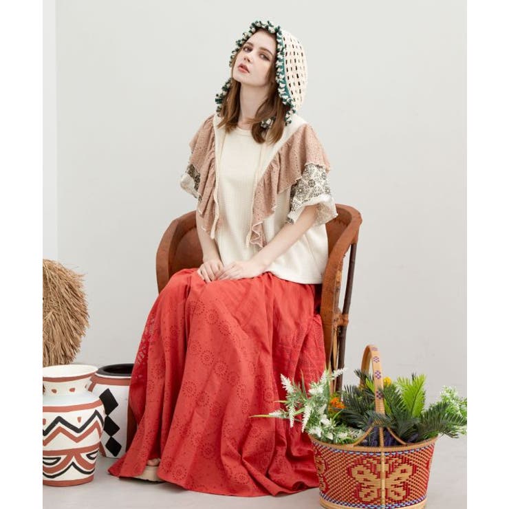 【チャイハネ】パフワ耳付きキャップ | アミナコレクション  | 詳細画像1 