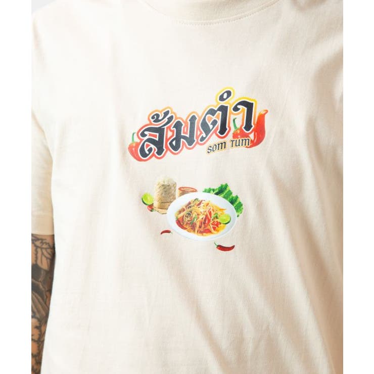 【チャイハネ】エスソムタムメンズTシャツ | アミナコレクション  | 詳細画像7 