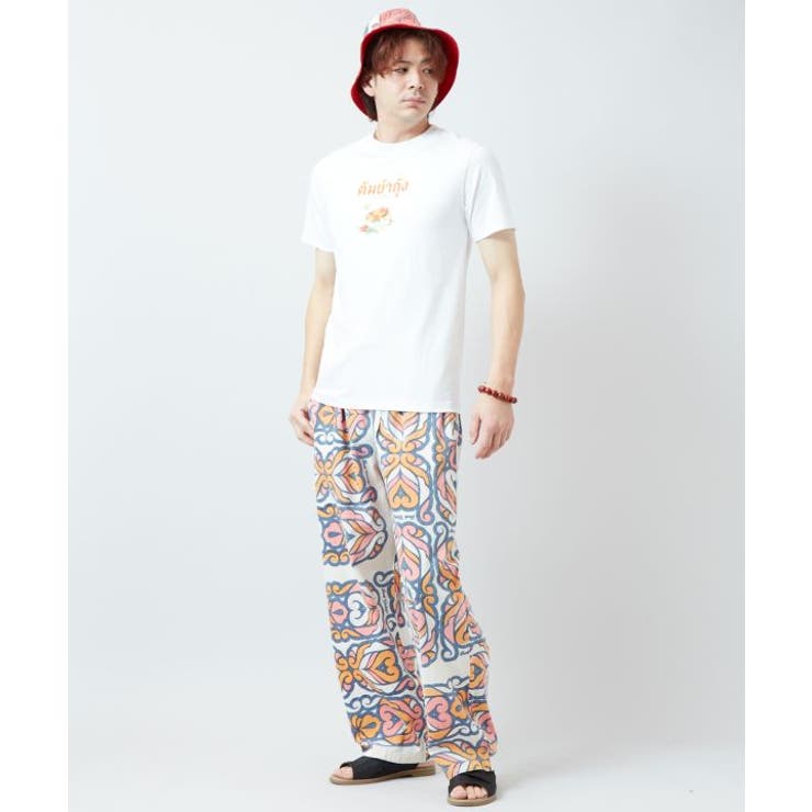 【チャイハネ】エストムヤムメンズTシャツ | アミナコレクション  | 詳細画像1 