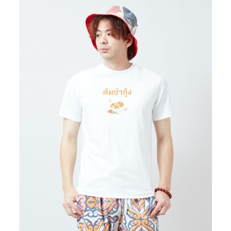 【チャイハネ】エストムヤムメンズTシャツ | アミナコレクション  | 詳細画像2 