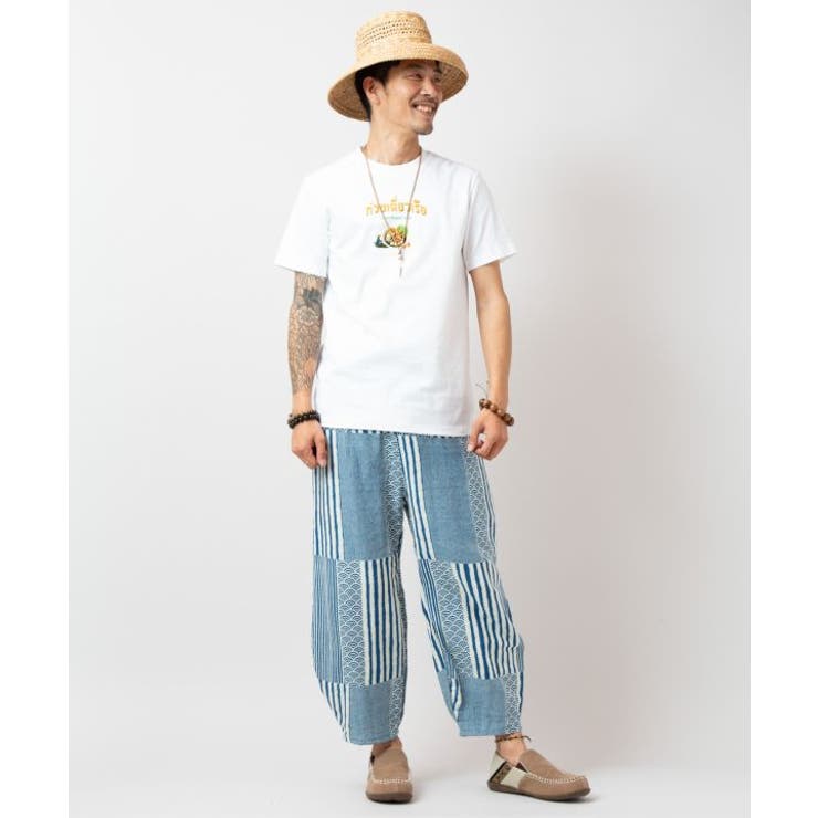 【チャイハネ】エスボトヌスメンズTシャツ | アミナコレクション  | 詳細画像1 