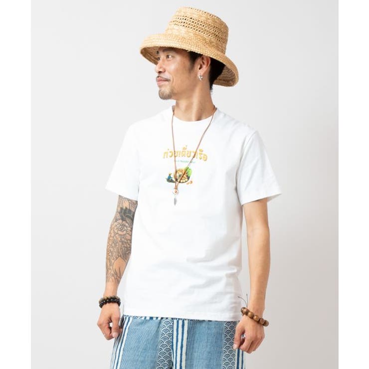 【チャイハネ】エスボトヌスメンズTシャツ | アミナコレクション  | 詳細画像2 