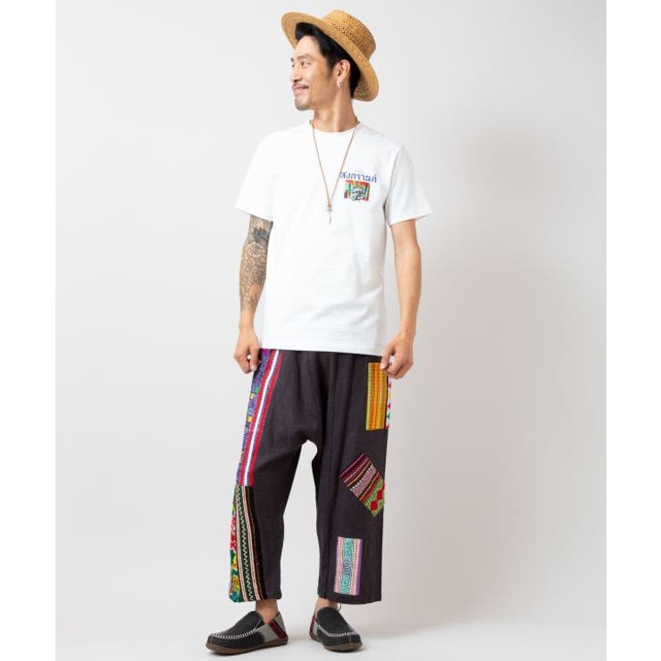 【チャイハネ】ソンクランメンズTシャツ | アミナコレクション  | 詳細画像1 