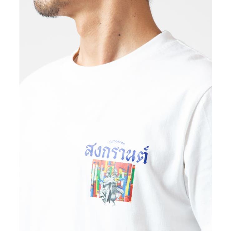 【チャイハネ】ソンクランメンズTシャツ | アミナコレクション  | 詳細画像5 