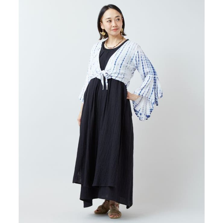 【チャイハネ】マットミルショートカーディガン | アミナコレクション  | 詳細画像1 