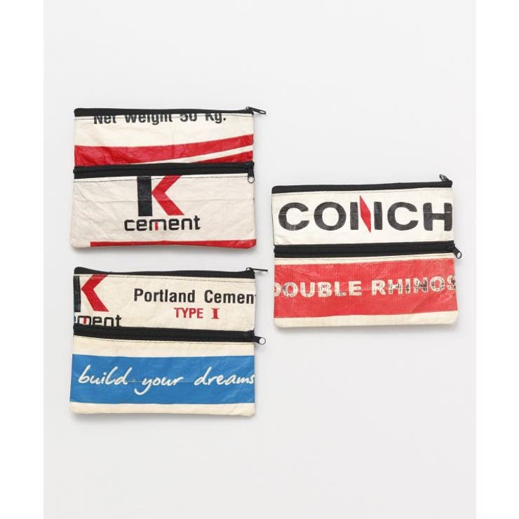 【チャイハネ】セメントＢＩＧポーチ | アミナコレクション  | 詳細画像1 