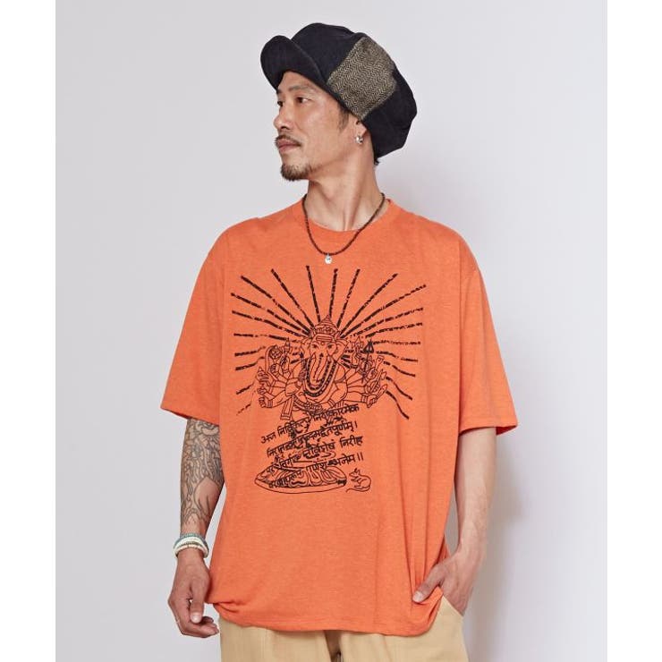 【チャイハネ】ガネブルメンズTシャツ | アミナコレクション | 詳細画像3 